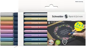 Schneider Paint-it Roller 050 Metallic Set 8 Stück